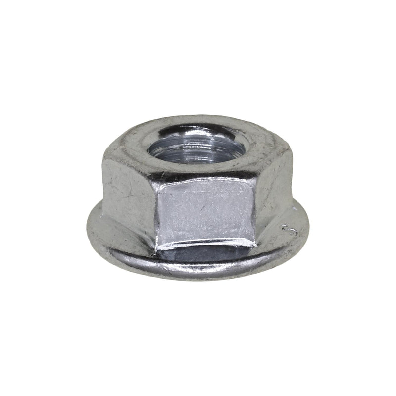 M8 Hex Flange Lock Nut, Zinc