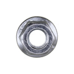 M8 Hex Flange Lock Nut, Zinc