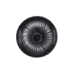 7mmx10.5mm Black Nylon Push-Type Headliner Retainer with Open End, 19mm Head