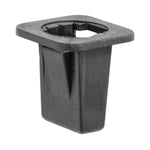 M4.2 Black Nylon Dash Panel & Grille Retaining Screw Grommet, 1mmx10.8mm Square Hole