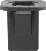 M4.2 Black Nylon Dash Panel & Grille Retaining Screw Grommet, 1mmx10.8mm Square Hole