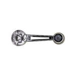 Window Regulator Handle, Chrome & Clear Knob