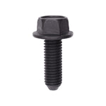 M10x30mm Hex Head Flange Cap Screw, Black