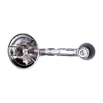 Window Regulator Handle, Chrome & Black Knob