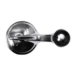 Window Regulator Handle, Chrome & Black Knob