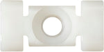 White Nylon Roof Transverse Molding Clip