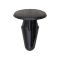 6.5mmx14mm Black Nylon Retaining Clip Trim Panel, 12mm Head