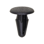 6.5mmx14mm Black Nylon Retaining Clip Trim Panel, 12mm Head