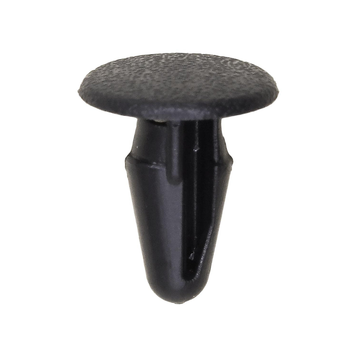 6.5mmx14mm Black Nylon Retaining Clip Trim Panel, 12mm Head