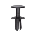 13mm Nylon Push-Type Trim Retainer with Drive Pin, 15mm Head