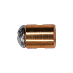 Brass Wire-Cable Stop with Screw, 5/16" OD, 3/32" Hole Diam
