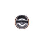 Brass Wire-Cable Stop with Screw, 5/16" OD, 3/32" Hole Diam