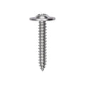 #8x1" Phillips Truss Head Flat Washer Tapping Screw, Type A/AB, Zinc