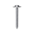#8x1-1/4" Phillips Truss Head Flat Washer Tapping Screw, Type A/AB, Zinc