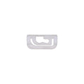 White Nylon Windshield Molding Clip