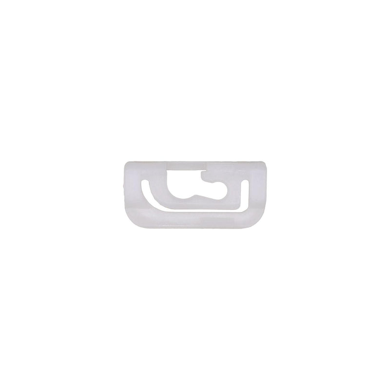 White Nylon Windshield Molding Clip