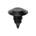 7.9mmx18mm Black Nylon Single Head Door Trim Panels Fender Christmas Tree Retainer, 19mm Head