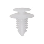 8.8mmx17mm White Nylon Door Trim Panel Retainer, 19mm Head
