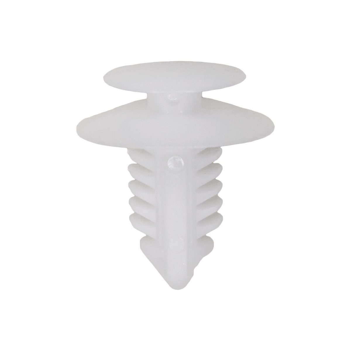8.8mmx17mm White Nylon Door Trim Panel Retainer, 19mm Head
