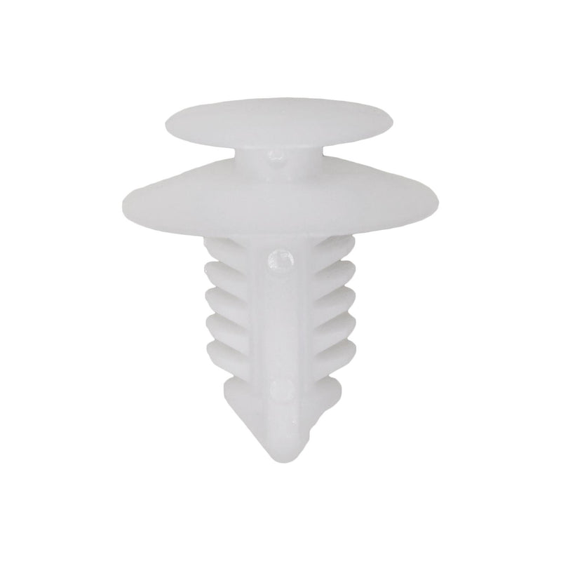 8.8mmx17mm White Nylon Door Trim Panel Retainer, 19mm Head