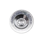 M6x20mm Torx Truss Head Round Washer Body Bolt withCa Point, Type CA, 18mm Washer, Zinc