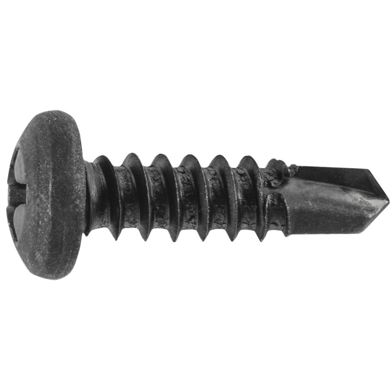M4.2-1.41x16mm Phillips Pan Head T.S with Tek Point, Type 2 Self-Drilling Tek, Black