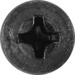 M4.2-1.41x16mm Phillips Pan Head T.S with Tek Point, Type 2 Self-Drilling Tek, Black