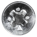 #8x3/8" Phillips Truss Head Washer Tapping Screw with Tek Point, Drill, 9/32" Washer, Chrome