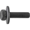 M5x20mm Hex Head Washer Screw, 14mm Washer, Black