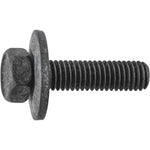 M5x20mm Hex Head Washer Screw, 14mm Washer, Black