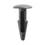 3.5mmx13mm Black Nylon Single Head Cowl Screen Christmas Tree Retainer, 8mm Head