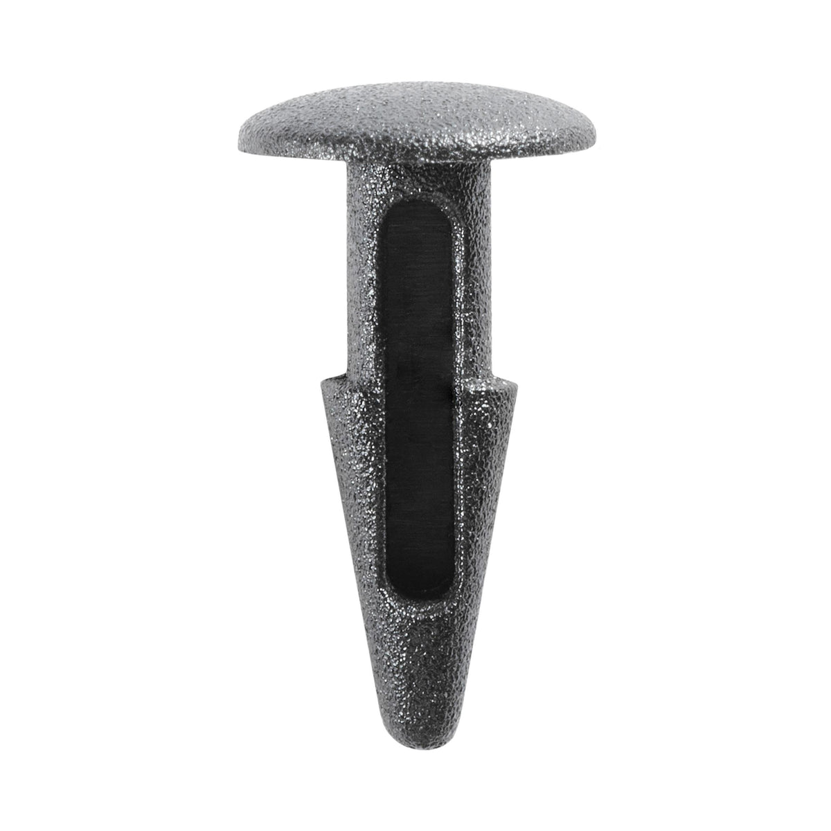 3.5mmx13mm Black Nylon Single Head Cowl Screen Christmas Tree Retainer, 8mm Head