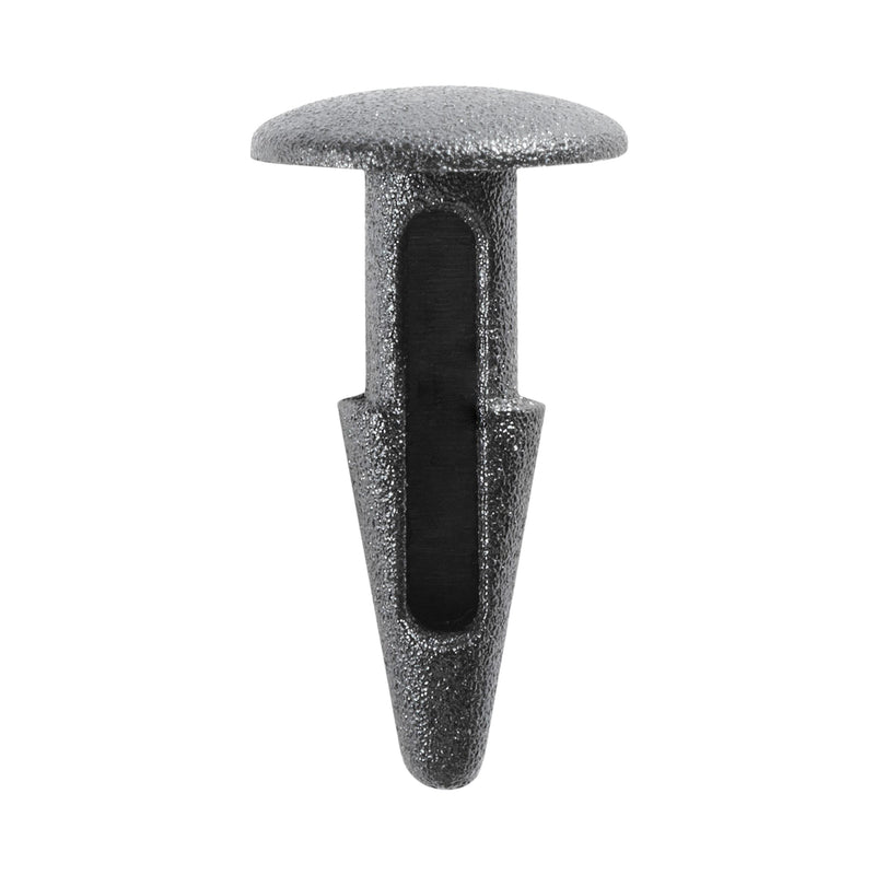 3.5mmx13mm Black Nylon Single Head Cowl Screen Christmas Tree Retainer, 8mm Head