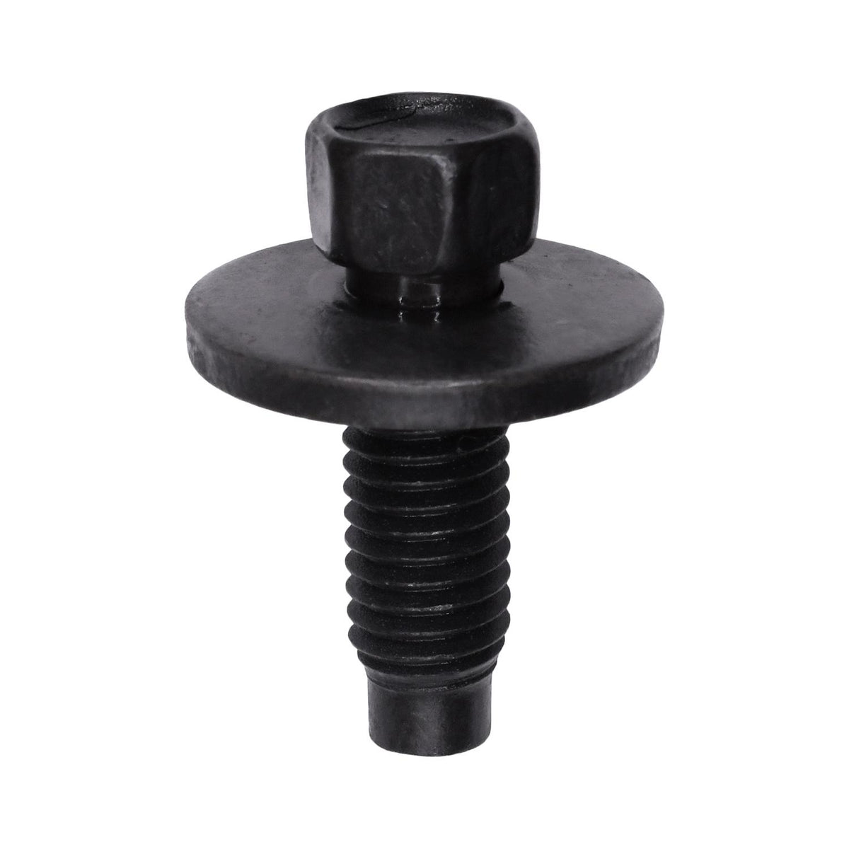 M8x25mm Hex Head SEMS Screw with a Dog Point, 22mm Washer, Phosphate