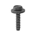 M4.2-1.41x18mm Hex Head SEMS T.S B Point Screw, Type B, 12mm Washer, Black