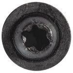 M4.2-1.41x13mm Torx Truss Head Washer Tapping Screw with Tek Point, Type A/AB, 11mm Washer, Black