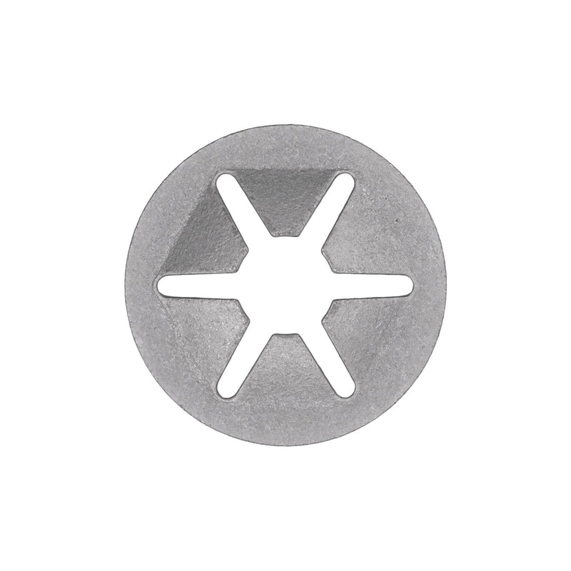 5/16" Stud For Non-Threaded Studs Push Nut, Zinc