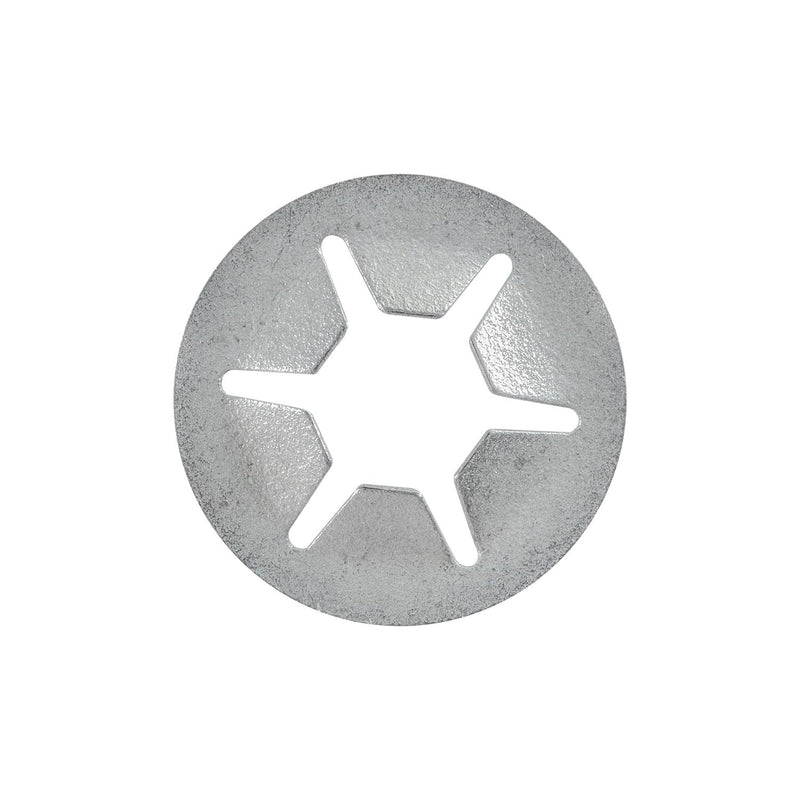 3/8" Stud For Non-Threaded Studs Push Nut, Zinc