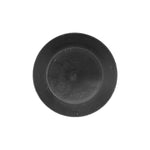 11/16" Black Polyethylene Nylon Flush Hole Plug, 1" Head