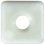 M5.48 White Nylon Tail Lamp Screw Grommet, 10mm Hole