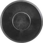 8mmx15mm Black Nylon Push-Type Front Bumper Air Deflector Retainer with Open End, 25mm Head