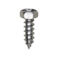 #8x1/2" Indented Hex Head Tapping Screw, Type A/AB, Zinc Chromate