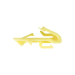 27mm Yellow Nylon Door Belt Molding Clip
