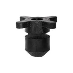Black Nylon Headlamp Housing Adjusting Nut, 6mm Thread