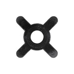Black Nylon Headlamp Housing Adjusting Nut, 6mm Thread