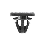 10mmx11mm Black Nylon Fender Lip Molding Retainer, 12mmx20mm Head