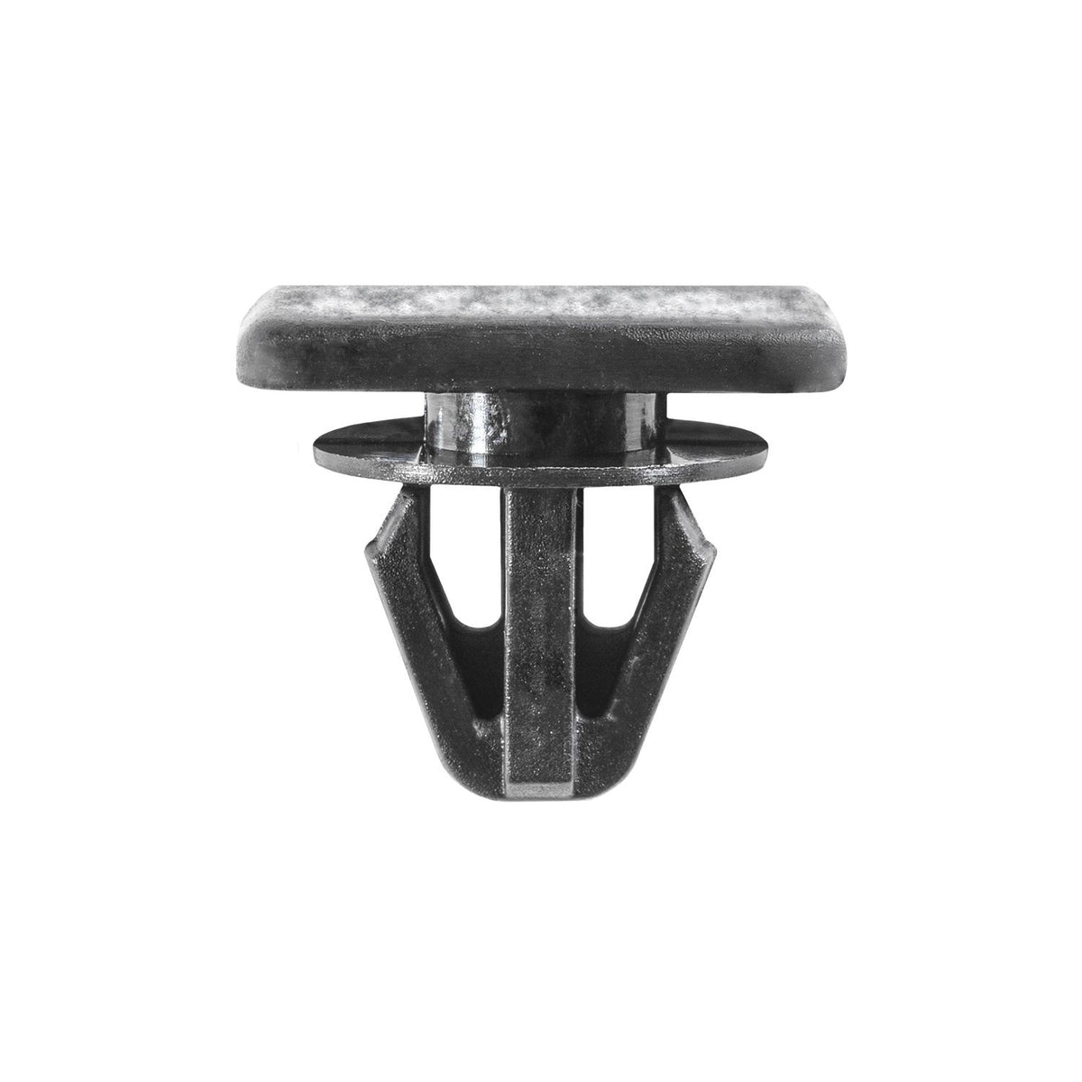 10mmx11mm Black Nylon Fender Lip Molding Retainer, 12mmx20mm Head