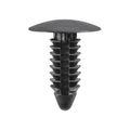 6.3mmx13/16" Matte Black Nylon Single Head Truck Fender Flare Christmas Tree Retainer, 11/16" Head