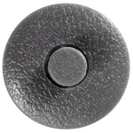 6.3mmx9mm Gray Nylon Push-Type Door Panel Retainer with Drive Pin, 18mm Head