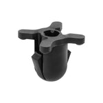 Black Nylon Headlamp Housing Adjusting Nut, 6mm Thread